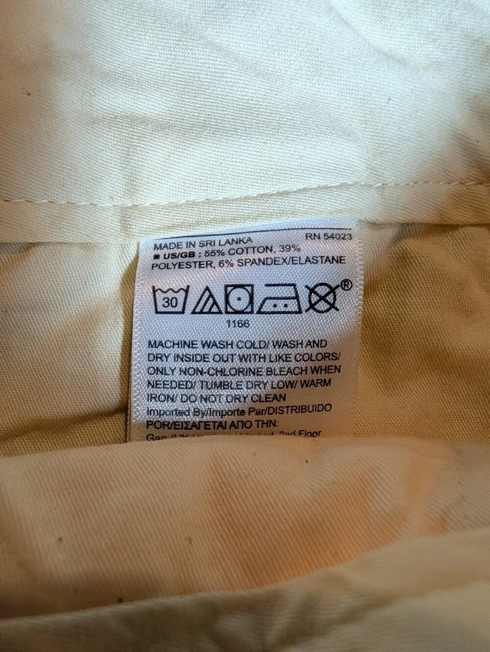 Banana Republic lightweight yellow